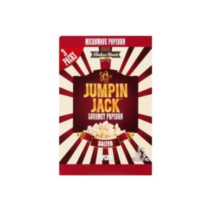 Jumpin Jack Salted Gourmet Microwave Popcorn 3 x 85g