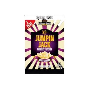 Jumpin Jack White Cheddar Gourmet Microwave Popcorn 3 x 85g