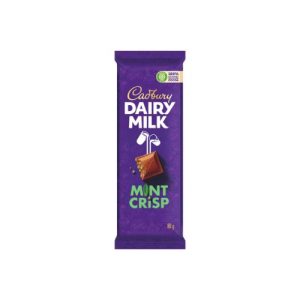 Cadbury Dairy Mint Crisp Slab 80g