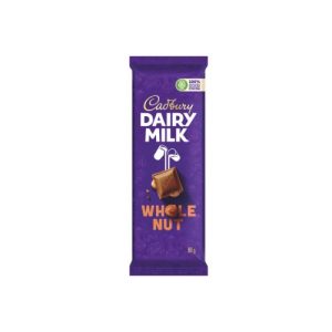 Cadbury Dairy Milk Whole Nut Slab 80g